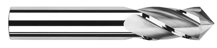 Picture of Harvey Tool 870232 Dia 1/2 LOC 1.00 OAL3.00 End Mill Standard Flute Standard Helix Carbide Uncoated Single End Square Sharp